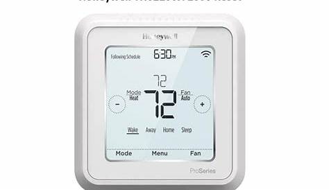 How to Reset and Troubleshooting Honeywell T6 Pro Thermostat