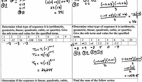 Geometric Sequence And Series Worksheet — db-excel.com
