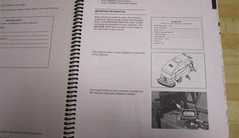 Tennant 5680 Parts Manual - Used - Mara Industrial