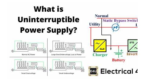 basic uninterruptible power supply circuit diagram