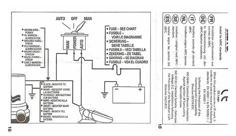 rule bilge pump wiring diagram
