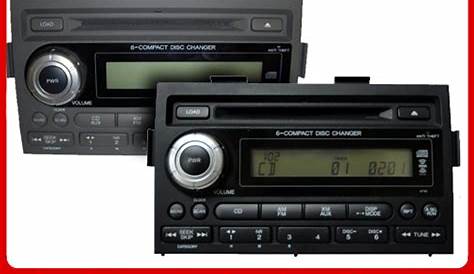 3TS0 2006 07 08 Honda Ridgeline Radio Stereo 6 CD Player