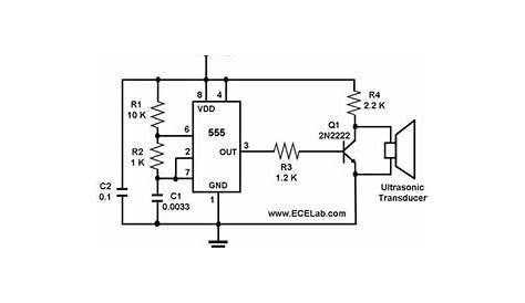 ultrasonic generator circuit diagram