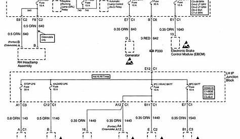 2001 alero radio wiring diagram