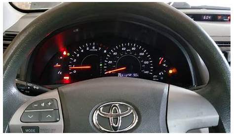 How to reset the idle on a toyota camry (after battery or terminal