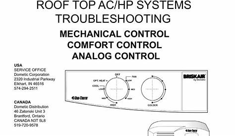 dometic penguin ii manual