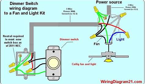 Hunter 3 Speed Ceiling Fan Switch Wiring Diagram - Collection