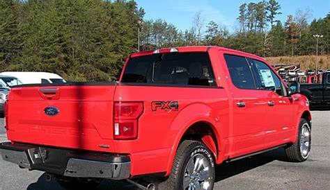 ford f150 red colors