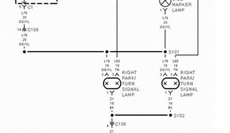 SOLVED: Front parking light wiring diagram - Fixya
