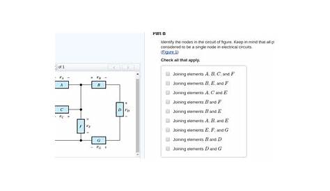 Solved Identify the nodes in the circuit of figure. Keep in | Chegg.com