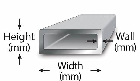 Metric Stainless Steel Rectangular Tube | Metric Metal