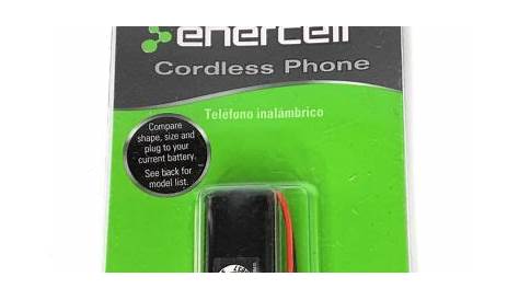 Enercell® 2.4V/500mAh Ni-MH Cordless Phone Battery #2301189 | eBay