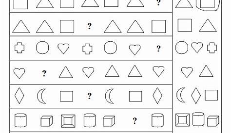 geometric shape worksheet