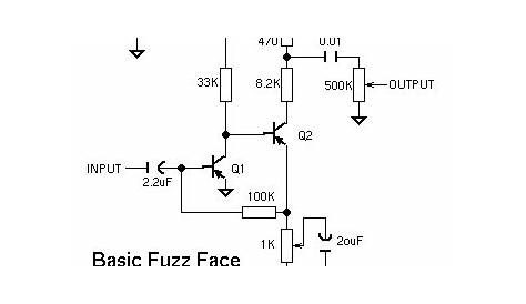 fuzz face circuit schematic