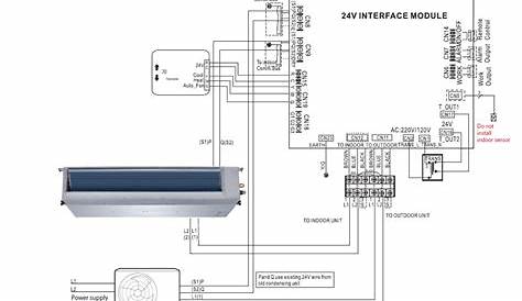 mini split air conditioner wiring diagram