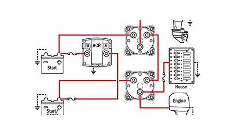 marine dual battery switch wiring diagram
