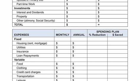 Retirement Planning Budget Spreadsheet — db-excel.com