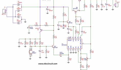 20 amp power supply circuit diagram