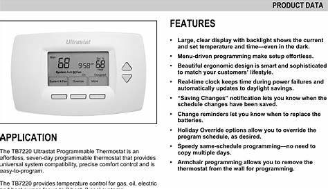 Honeywell Thermostat User Manual