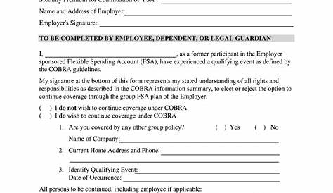 Sample cobra letter to terminated employee: Fill out & sign online | DocHub