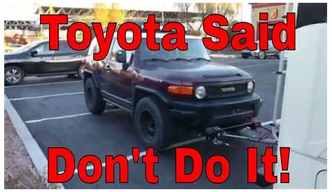 can a toyota tacoma be flat towed - brain-bunner