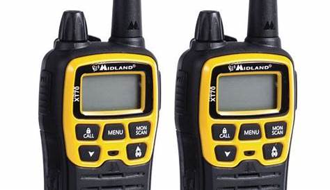 midland xt walkie talkie manual
