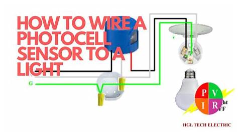 How to wire a photocell to light. How to wire photocell sensor. How to