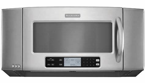 KitchenAid - KHMS2056SSS - 36" 2.0 cu. ft. Sensor Microhood Microwave
