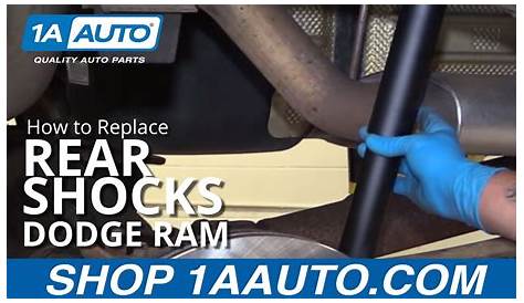 How to Replace Rear Shocks 2002-10 Dodge Ram 1500 | 1A Auto