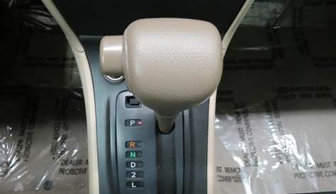 2005 toyota corolla manual transmission