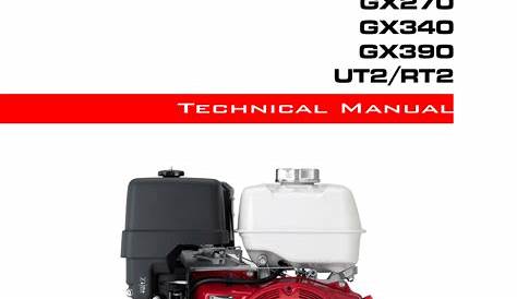 honda gx 390 tech manual | Manualzz