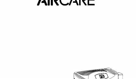 User manual AirCare MA1201 (English - 41 pages)