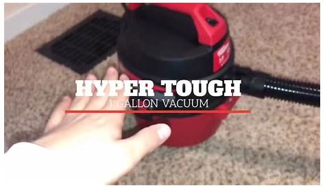 hyper tough 1.5 gallon shop vac user manual