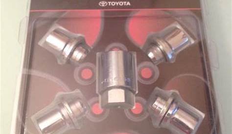 Sell NEW OEM Toyota Alloy Wheel Locks Lug Set by McGard in Arlington, Texas, US, for US $19.99