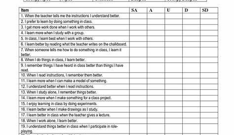 All About Me Activities: A Multiple Intelligences Assessment - Free