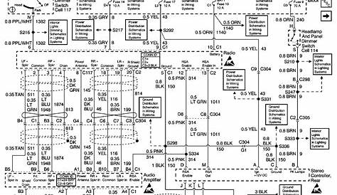 2006 cadillac cts radio wiring diagram