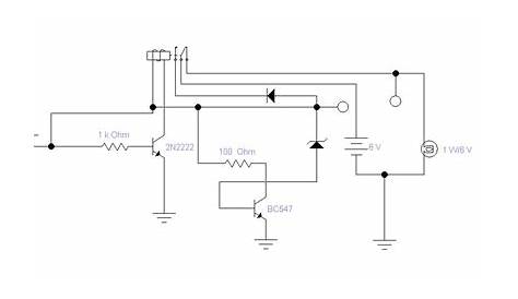 automatic room light control circuit diagram