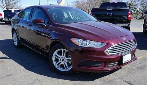 2018 ford fusion value