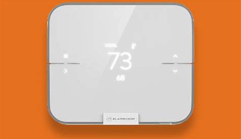 Alarm.com Smart Thermostat Combines Cloud Services, Machine Learning