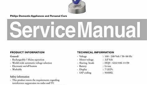 PHILIPS 9160XL QUASAR SERVICE MANUAL Pdf Download | ManualsLib