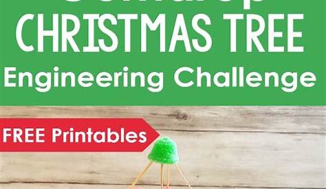 Christmas STEM Activity: Gumdrop Christmas Tree - Teaching with