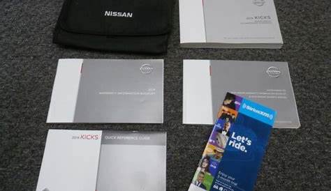 2019 Nissan Kicks Owner Operator Manual User Guide Set S SV SR | eBay