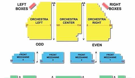 imperial theatre seating chart