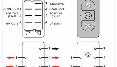 7 Pin Rocker Switch Wiring Diagram - Wiring Diagram