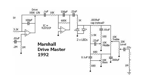 marshall stanmore circuit diagram