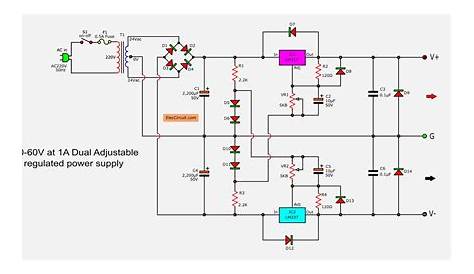 lm723 power supply schematic
