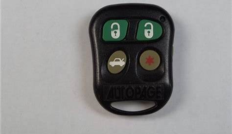 AUTOPAGE XT-59 B23AT67 OEM KEY FOB Keyless Entry Car Remote Alarm Replace