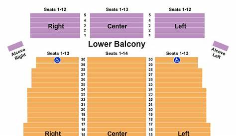 fox theater riverside seating chart