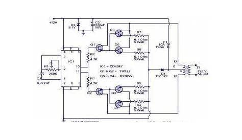 24 volt inverter circuit diagram