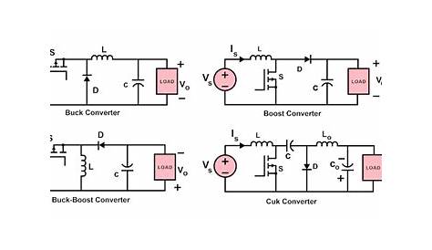 circuit diagrams dc converter